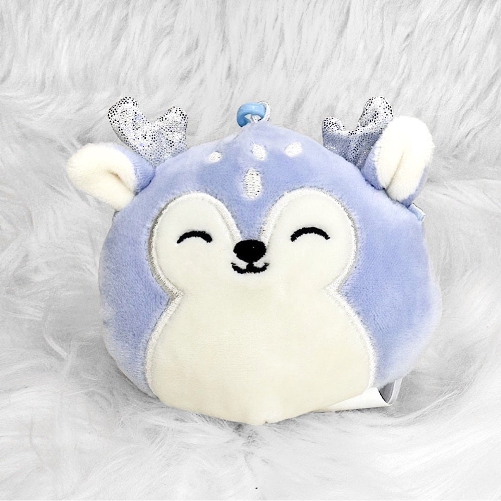 NWT Farryn the Fawn squishmallow clip !!